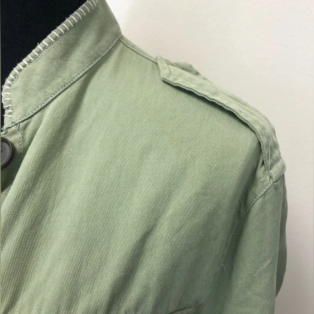 ZARA FRINGE TASSEL NICKLE JACKET SMALL - Picture 7 of 9